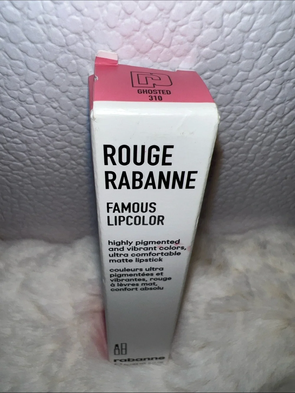 Rouge Rabanne - Famous Lipcolor - Ghosted 310 ( highly pigmented matte lipstick)
